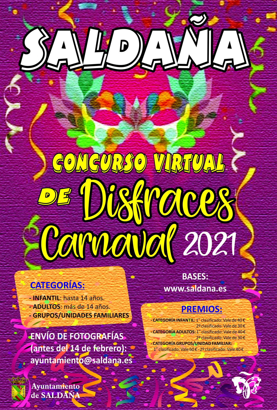 Concurso de disfraces carnaval 2021
