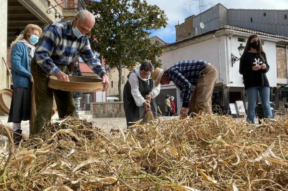 El leonés Víctor Martín, del restaurante Trigo, recibe la Alubia de Saldaña 2021 (Galería de fotos) El leonés Víctor Martín, del restaurante Trigo, recibe la Alubia de Saldaña 2021 (Galería de fotos)