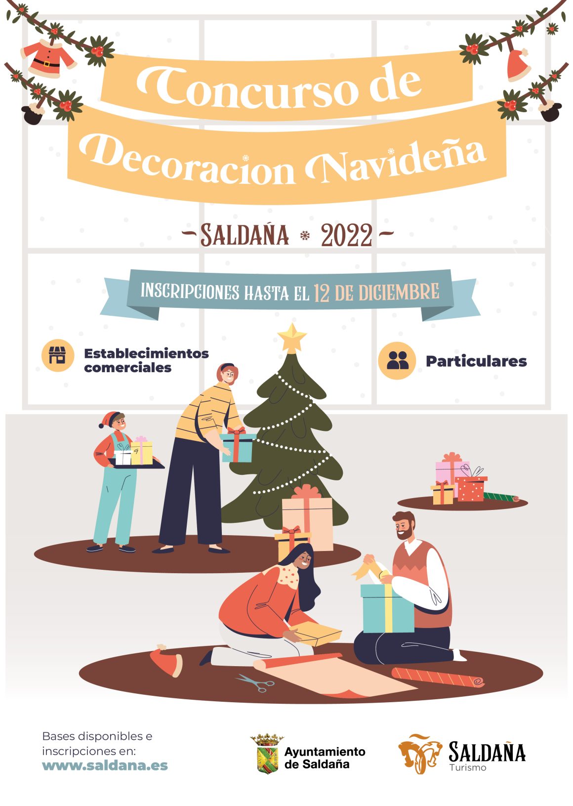 Bases concurso decoración navideña 2022