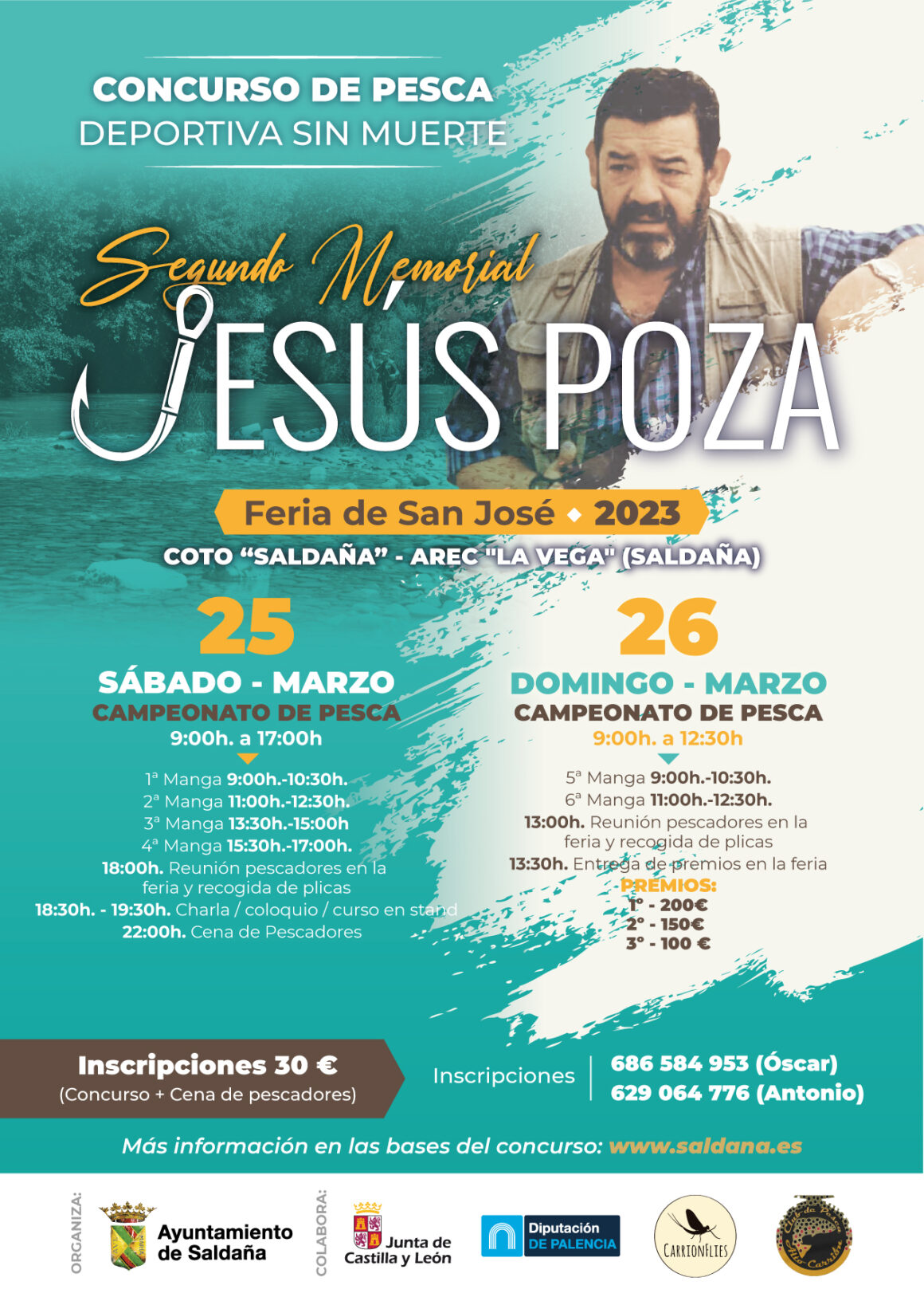 Bases Concurso de Pesca Deportiva ‘II Memorial Jesús Poza’