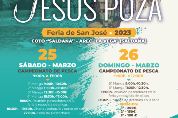 Bases Concurso de Pesca Deportiva ‘II Memorial Jesús Poza’