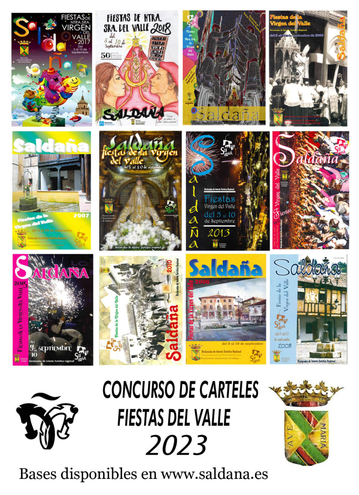 CONCURSO DE CARTELES FIESTAS DEL VALLE 2023